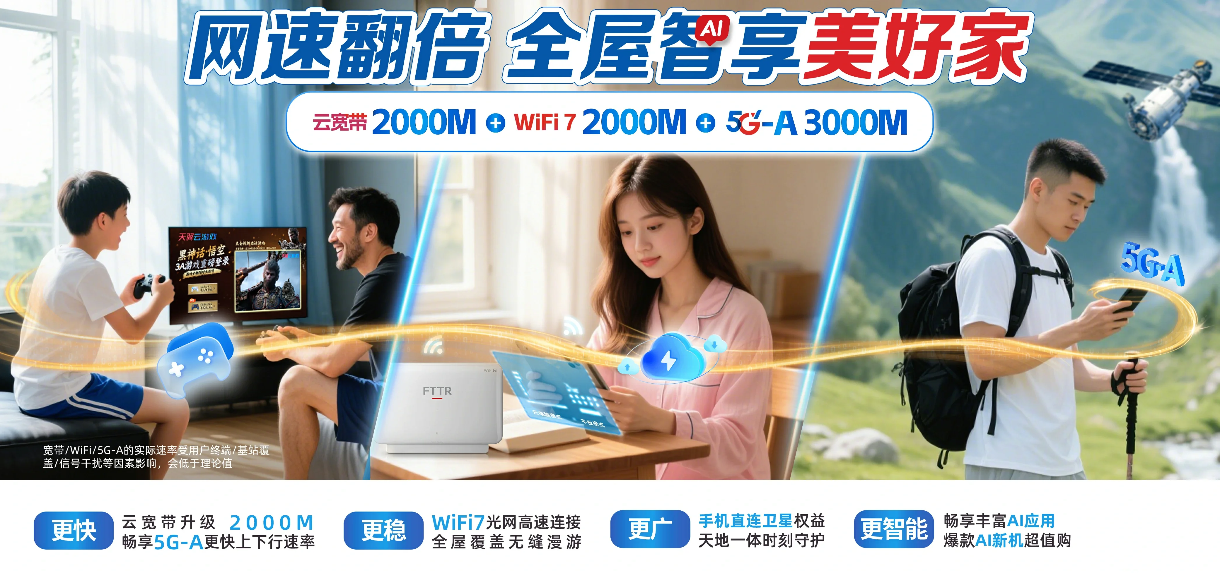 中国电信 廉江市电信宽带 宽带套餐
